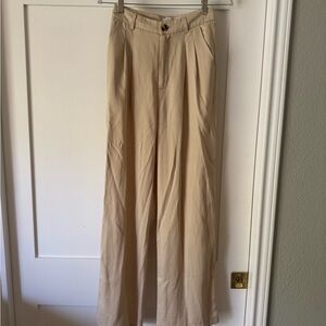 12th Tribe Khaki Pleat Trouser Sz S